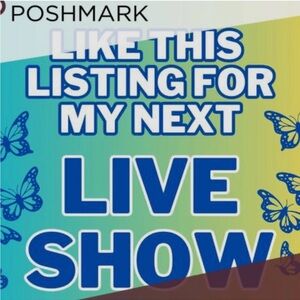 - Like this listing for my next live show